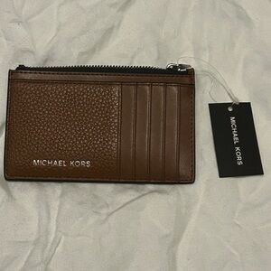 Michael Kors Brown Card Holder
